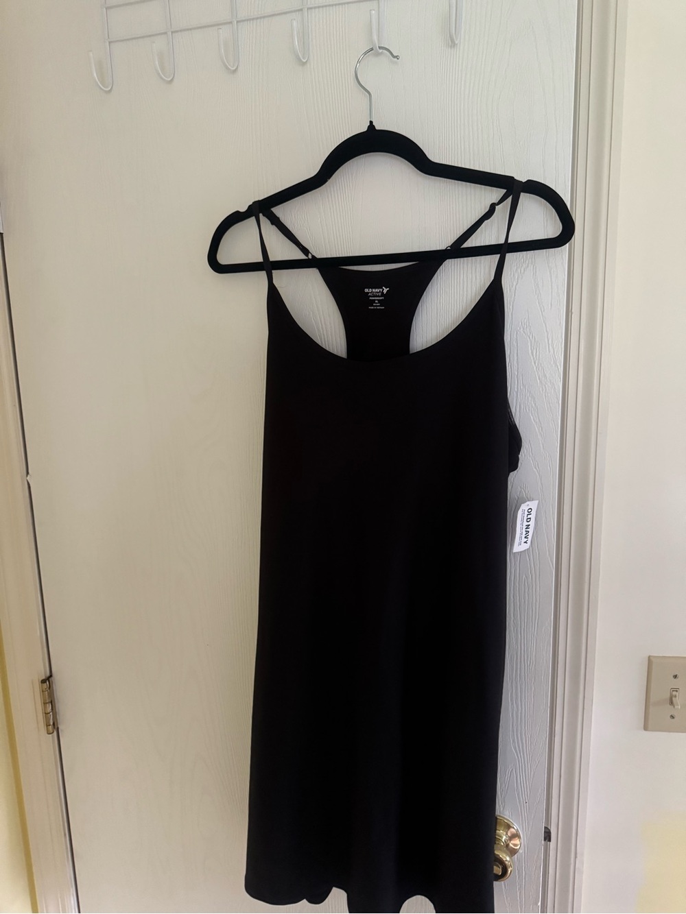 Old Navy Black Double-Strap Camisole Dress